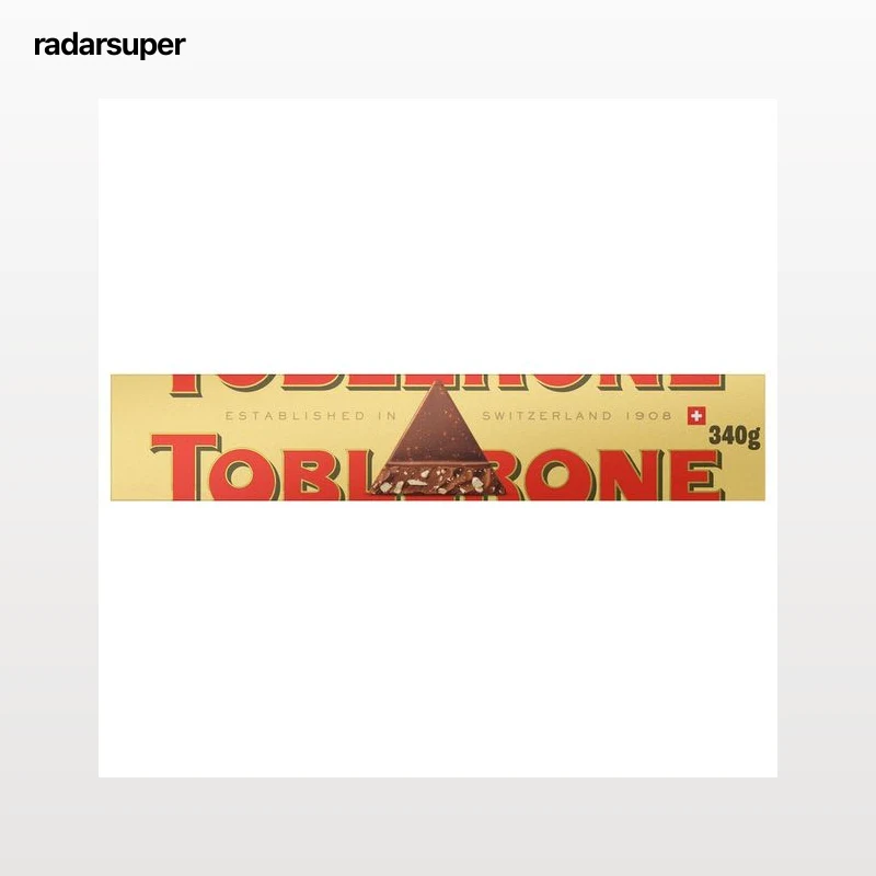 TOBLERONE Chocolatina de chocolate con leche 340 gr.
