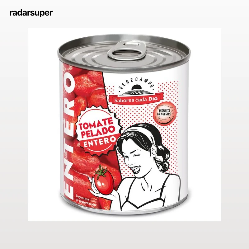 Tomate entero pelado Dia Vegecampo 480 g