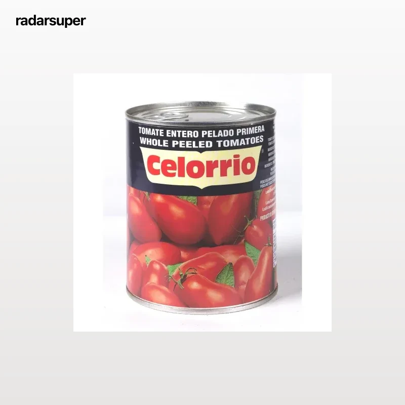 Tomate entero pelado Celorrio 480 g.