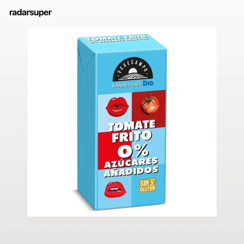 Tomate frito 0% azúcares añadidos Dia Vegecampo 390 g