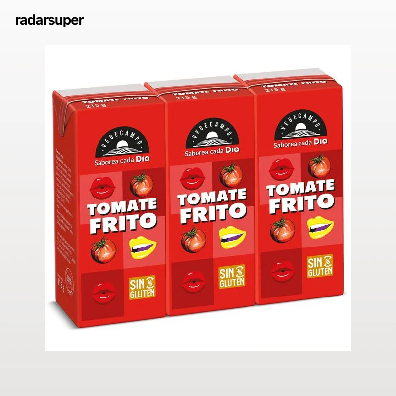 Tomate frito Dia Vegecampo 3 x 215 g