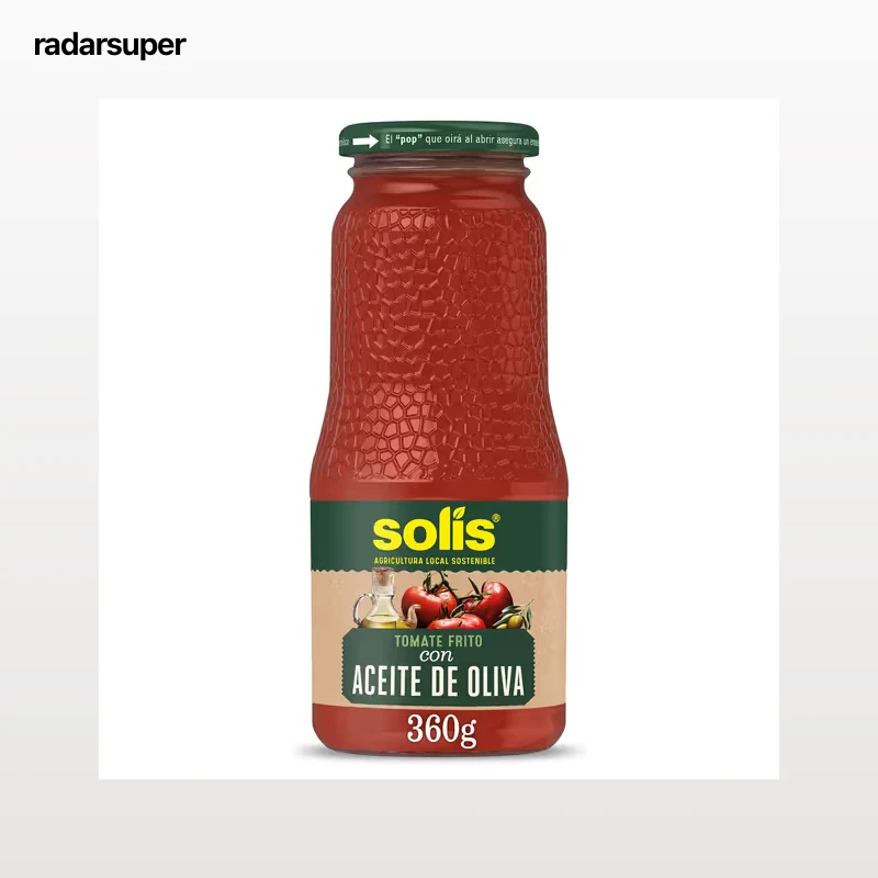 Tomate frito con aceite de oliva Solís 360 g