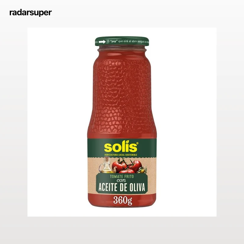 Tomate frito con aceite de oliva Solis 360g