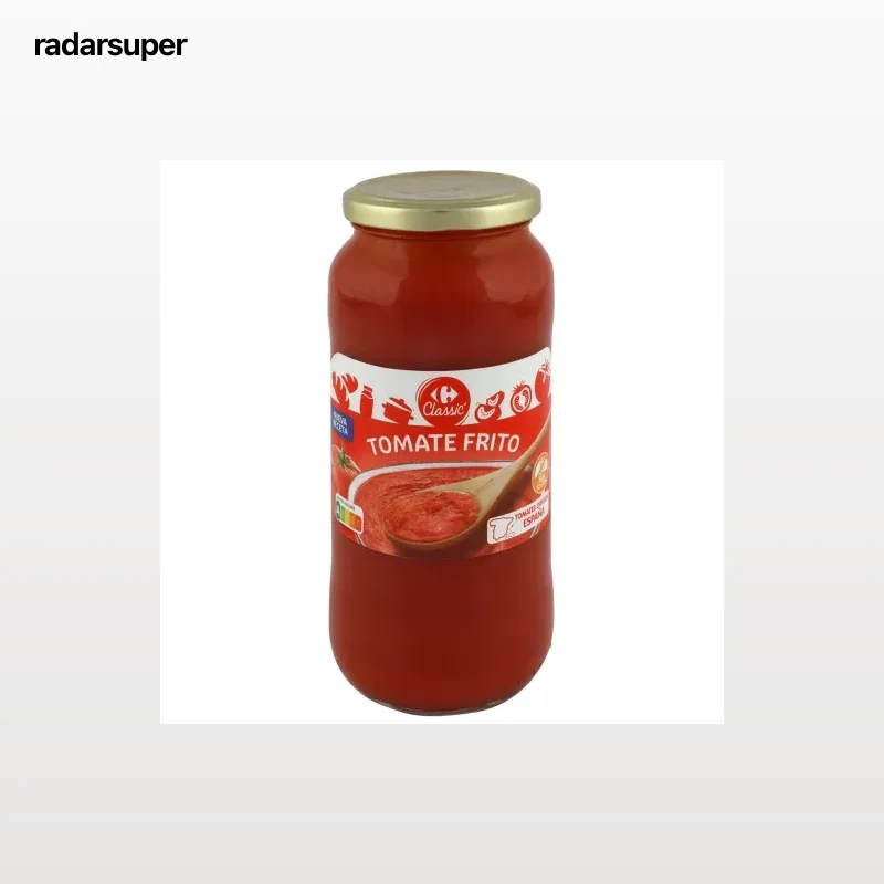 Tomate frito Carrefour tarro 550 g.