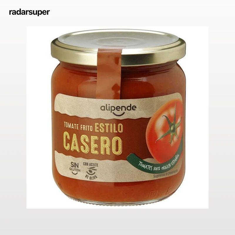 Tomate frito casero en aceite oliva Alipende 350g
