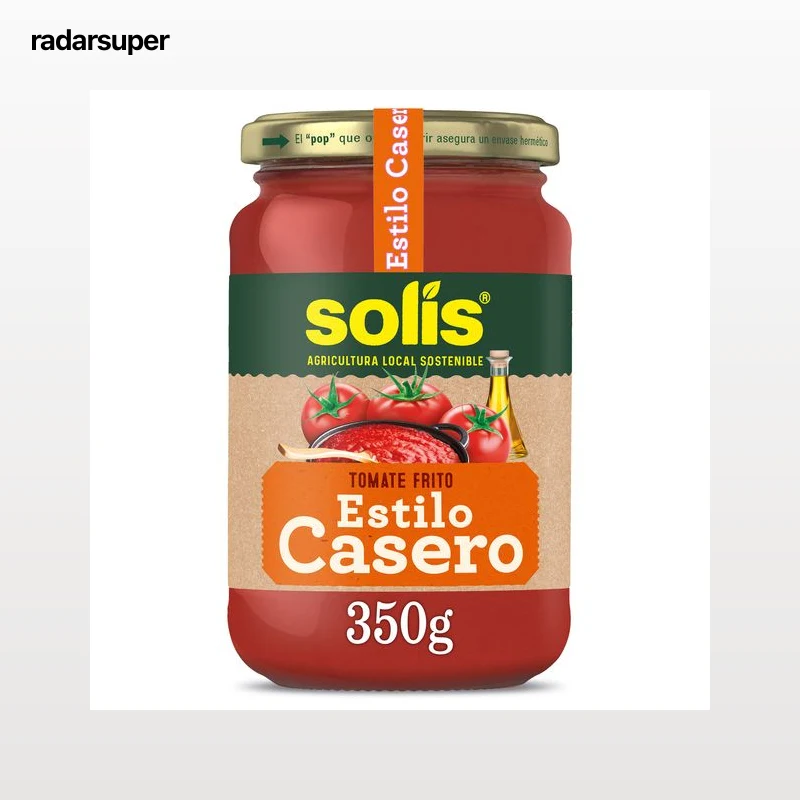 Tomate frito estilo casero Solís 350 g