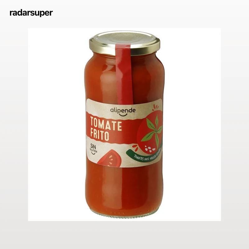 Tomate frito origen nacional sin gluten Alipende 550g
