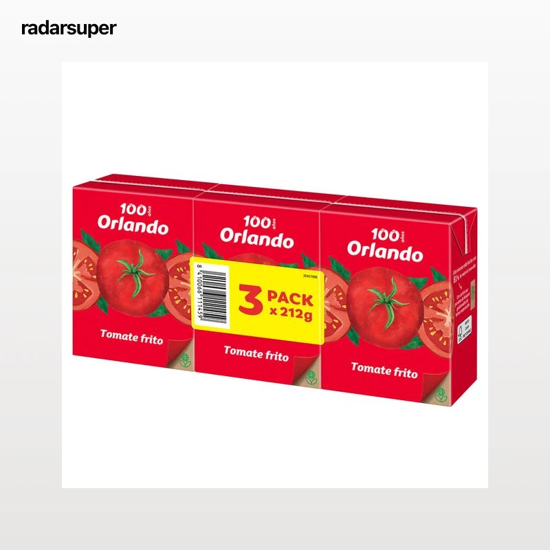 Tomate frito Orlando 636g pack 3
