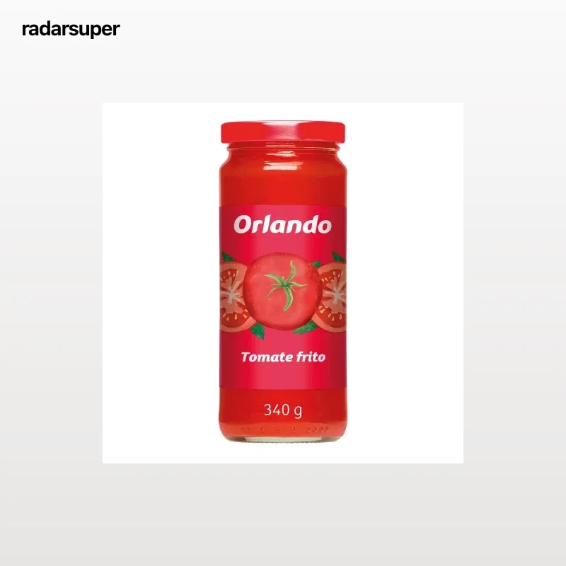Tomate frito Orlando frasco 340 g.