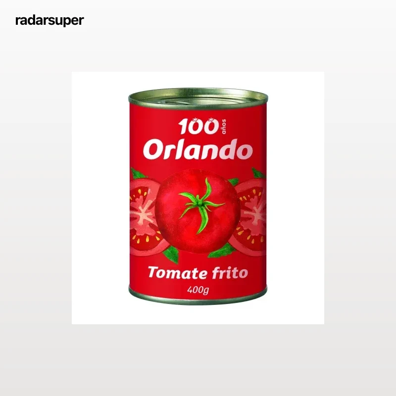 Tomate frito Orlando sin gluten lata 400 g.