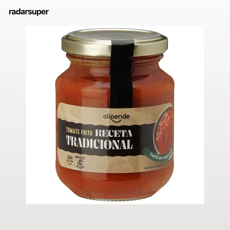 Tomate frito receta tradicional Alipende 300g