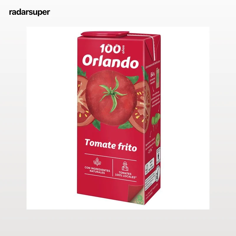 Tomate frito sin gluten abre fácil Orlando 780g