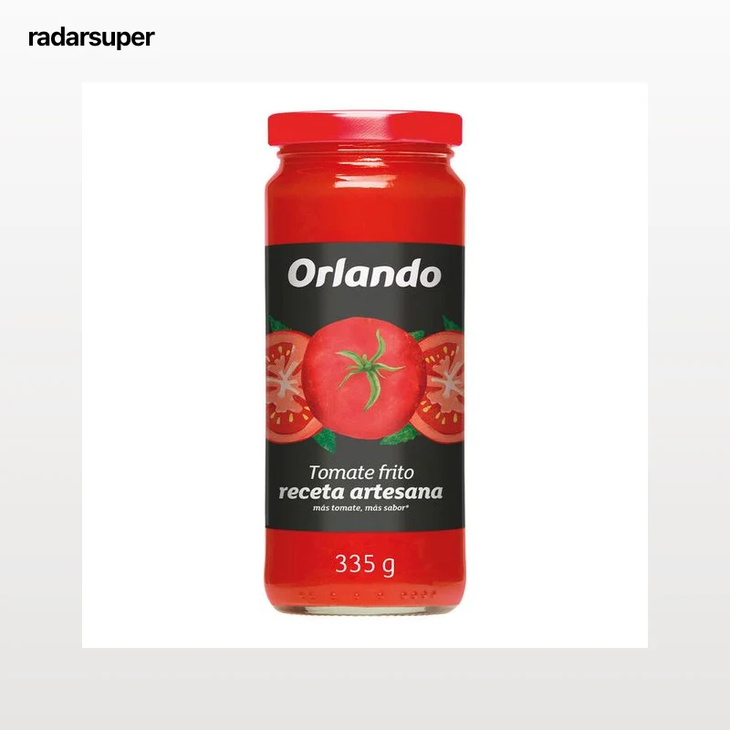 Tomate frito sin gluten receta artesana Orlando 335g