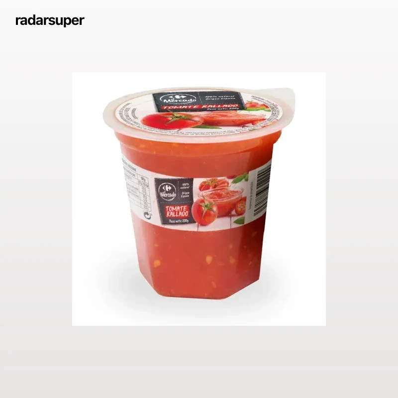 Tomate natural rallado Carrefour 230 g
