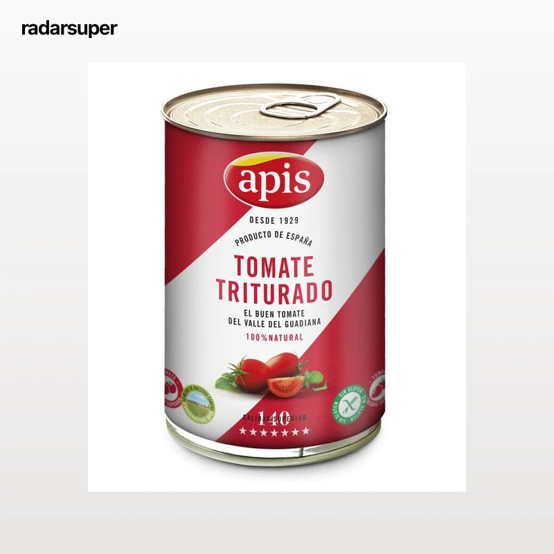 Tomate triturado natural categoria extra Apis 400g
