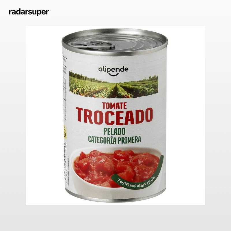 Tomate troceado pelado Alipende 390g