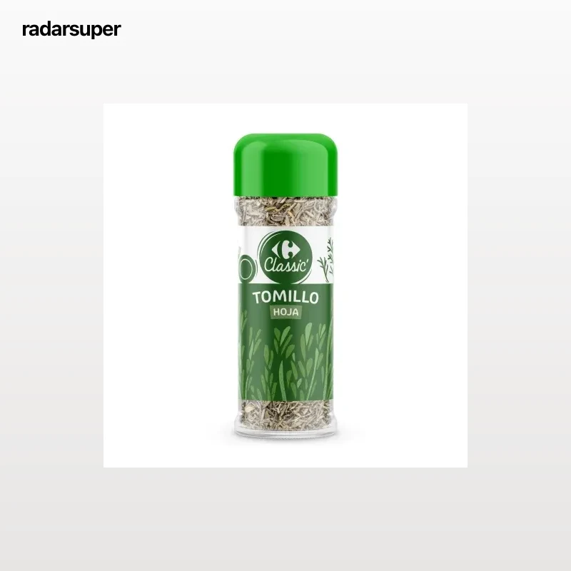 Tomillo hoja Carrefour Classic 18 g.