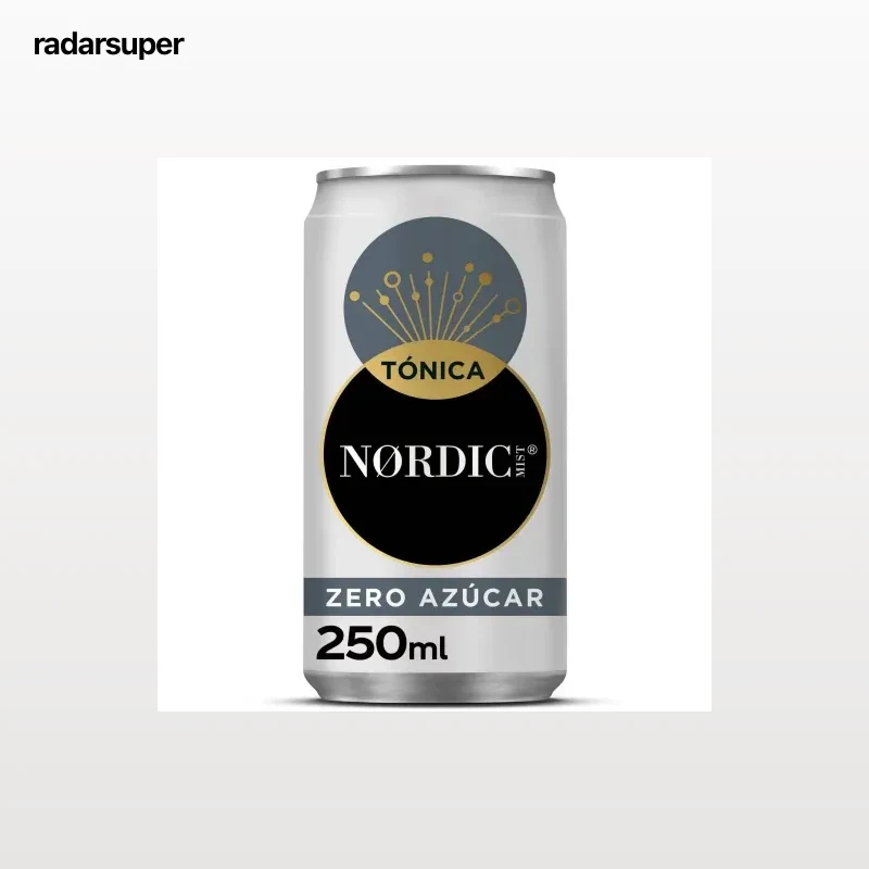Tónica Nordic Mist zero azúcar lata 25 cl.