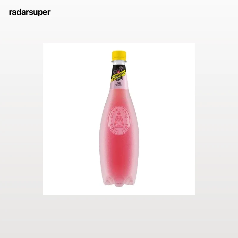 Tónica Schweppes pink zero botella 1 l.