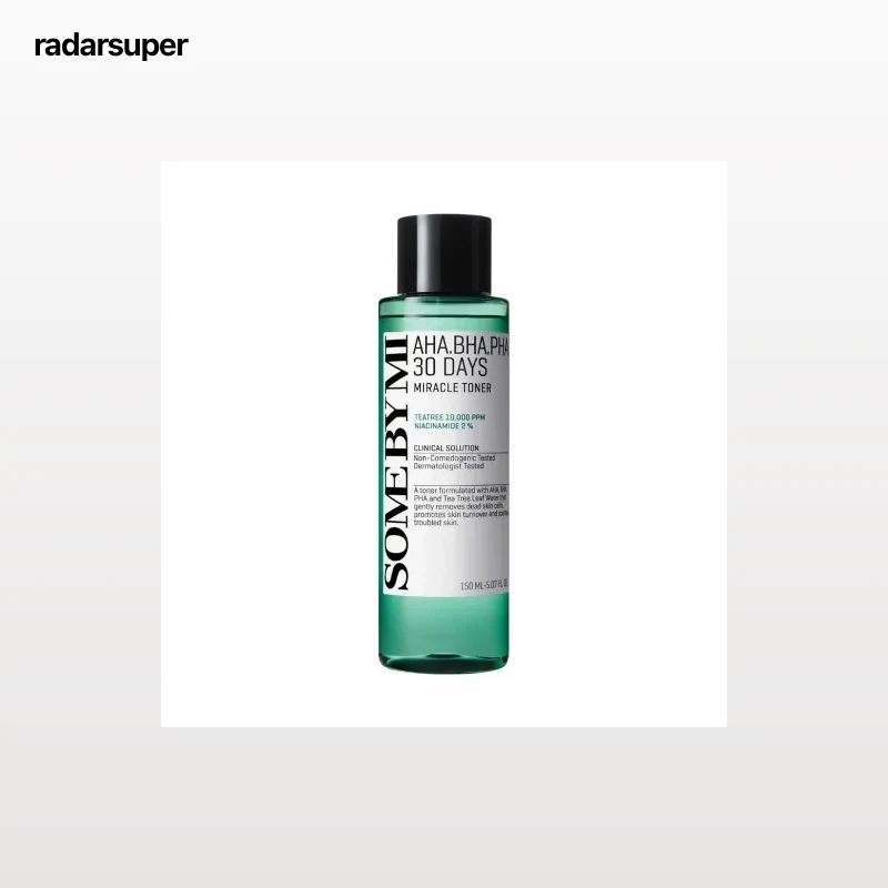 Tónico facial AHA-BHA-PHA 30 días Somebymi 150 ml.