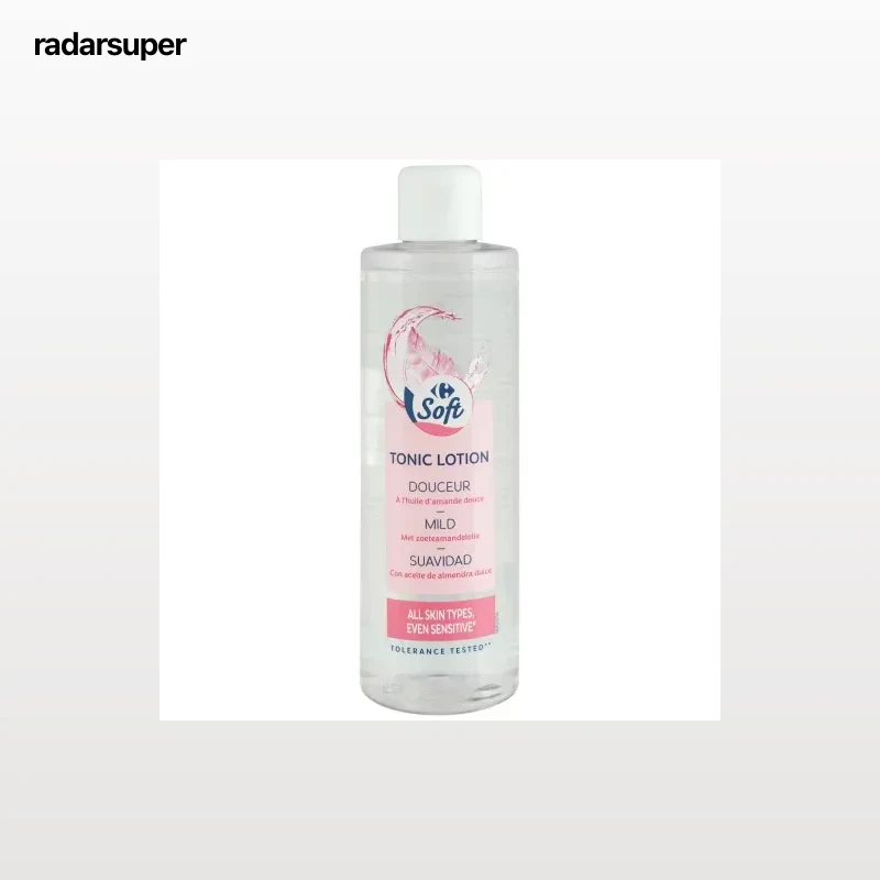Tónico facial Carrefour Soft 250 ml.