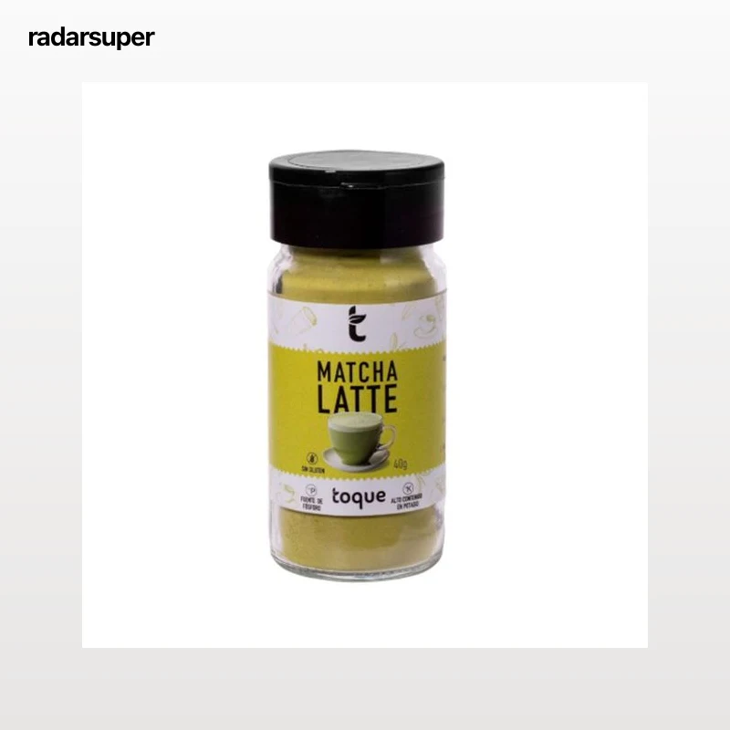 TOQUE Sazonador para bebidas matcha latte 40gr