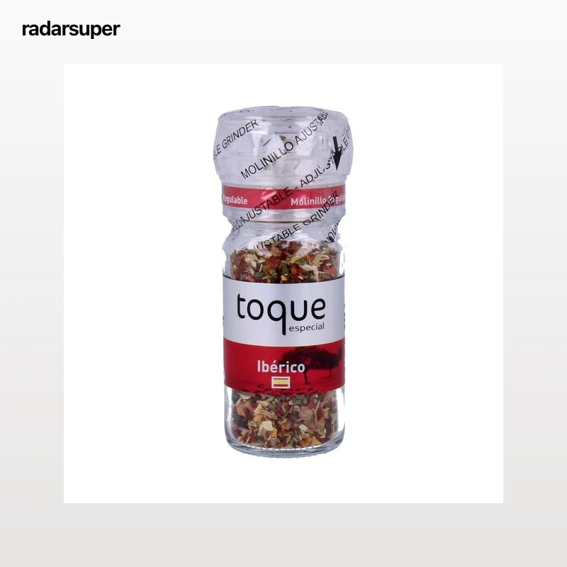 TOQUE Sazonador ibérico, ideal para tortillas, estofados, sopas y ensaladas frasco de 28 g.