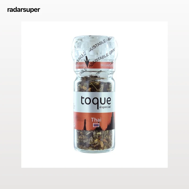 TOQUE Sazonador Thai ideal para pescados, mariscos, verduras, sopas y ensaladas frasco de 38 g.