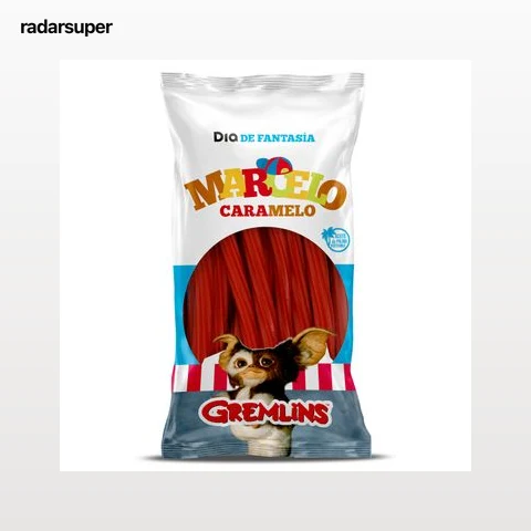 Torcidas regaliz rojo Gremlins Dia Marcelo Caramelo 225 g