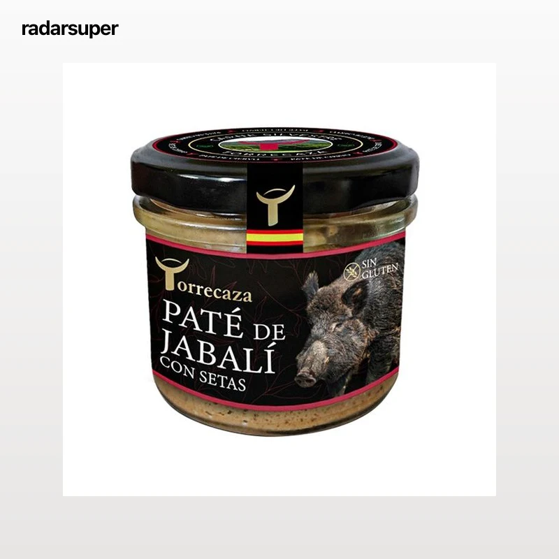 TORRECAZA Pate de jabalí con setas 110g