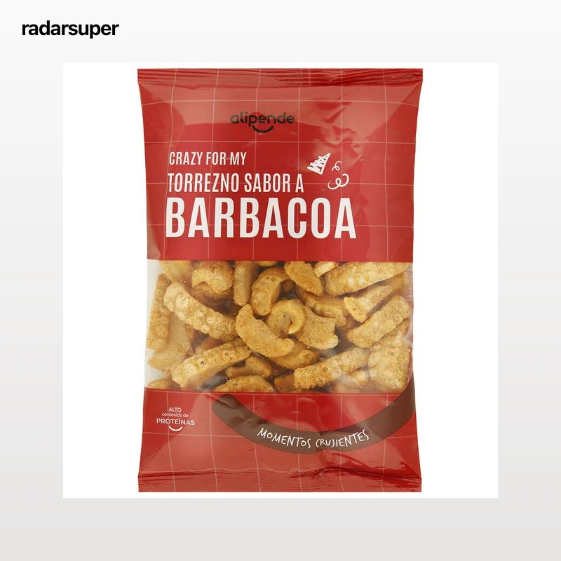 Torrezno sabor barbacoa crujiente Alipende 90g