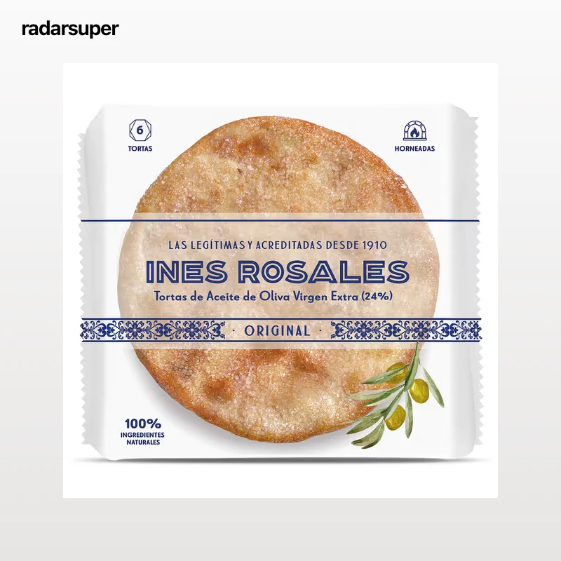 Tortas de anís con aceite de oliva Inés Rosales 180 g