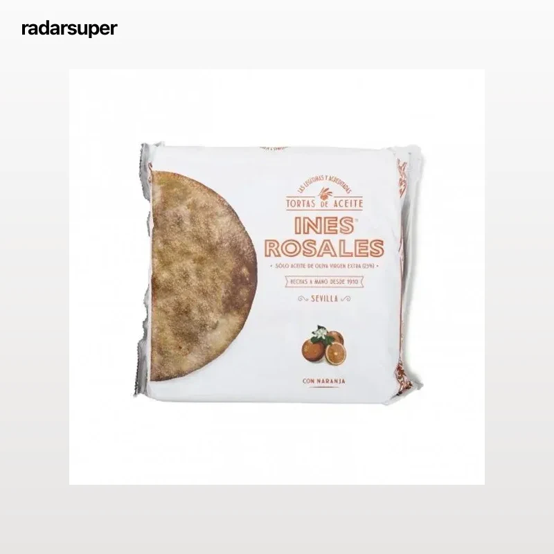 Tortas de aceite con naranja Inés Rosales 180 g.