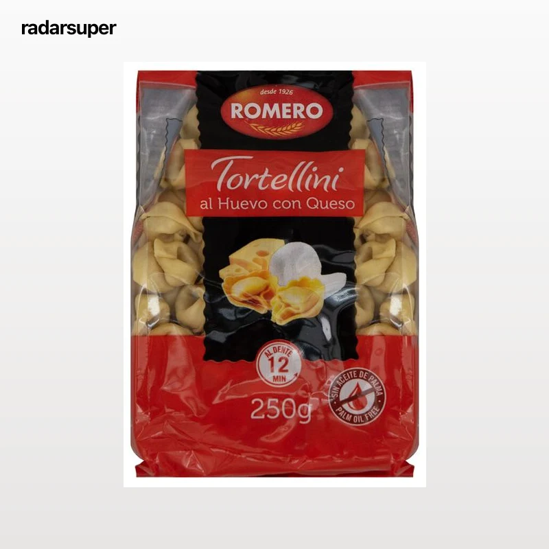 Tortellini al huevo con queso Romero 250g