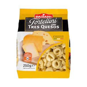 Tortellini tres quesos Pagani