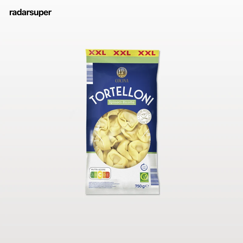 Tortelloni de espinacas y ricotta