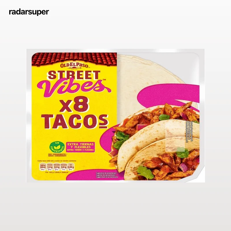 TORTILHAS OLD EL PASO TRIGO MINI 220G