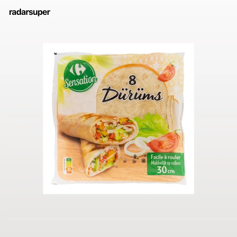 Tortilla durum Sensation Carrefour 8 ud.