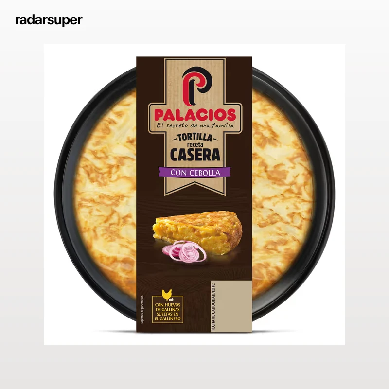 Tortilla de patatas con cebolla Palacios 650 g