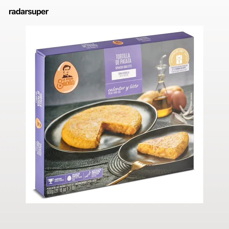 Tortilla de patatas con cebolla La cocina de Senén 600 g