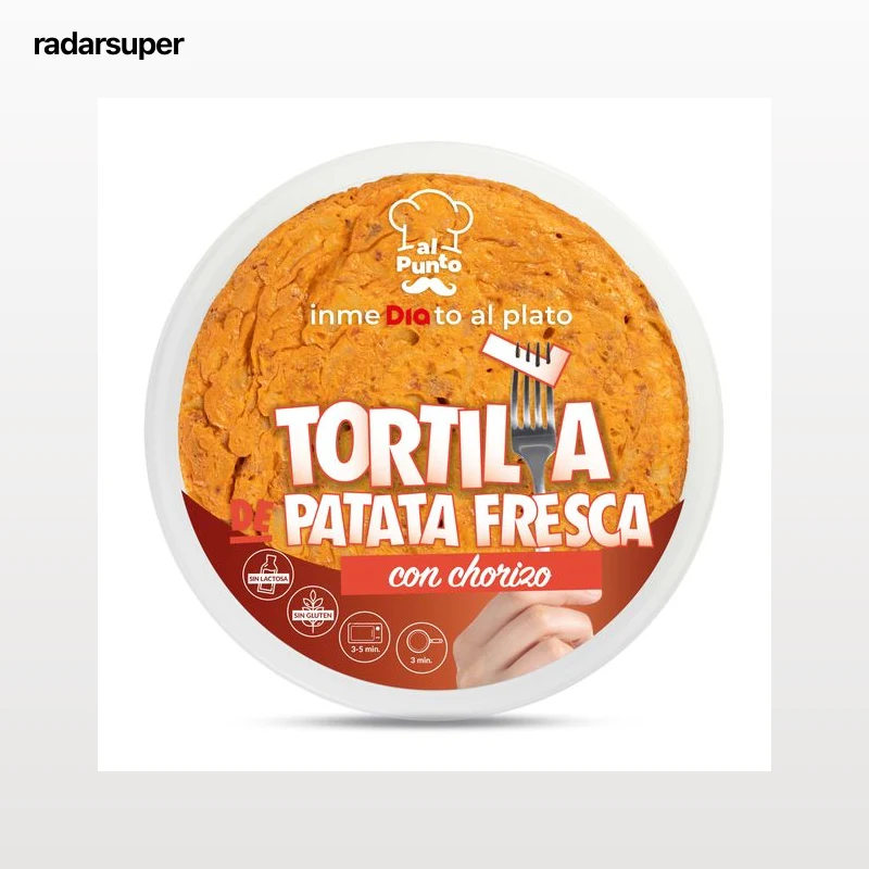 Tortilla de patatas con chorizo Dia Al Punto 600 g