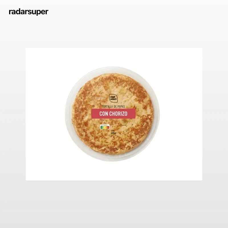 Tortilla de patatas con chorizo