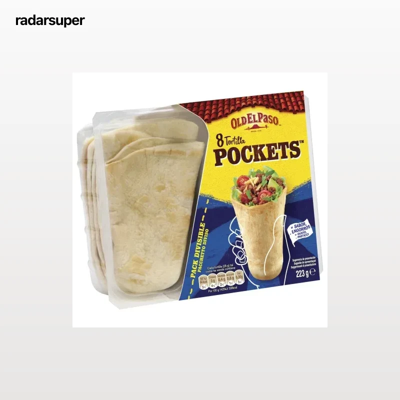 Tortilla pockets Old El Paso 223 g.