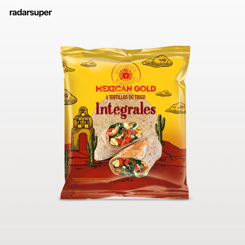 Tortilla de trigo integral Mexican Gold 320g