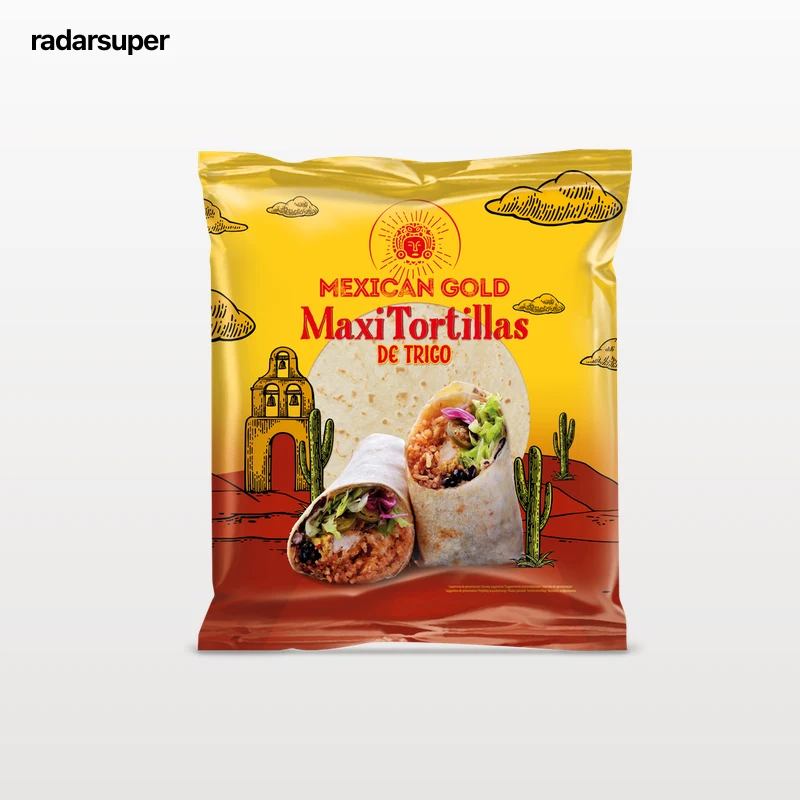 Tortilla de trigo Maxi Mexican Golf 370g