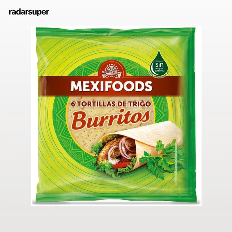 Tortilla trigo Mexifoods wraps 6 unidades