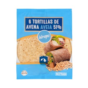 Tortillas de avena 51%