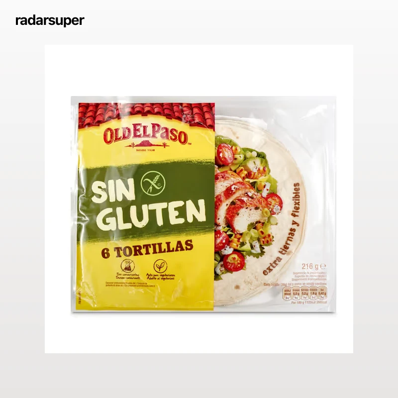 Tortillas sin gluten Old El Paso 216 g