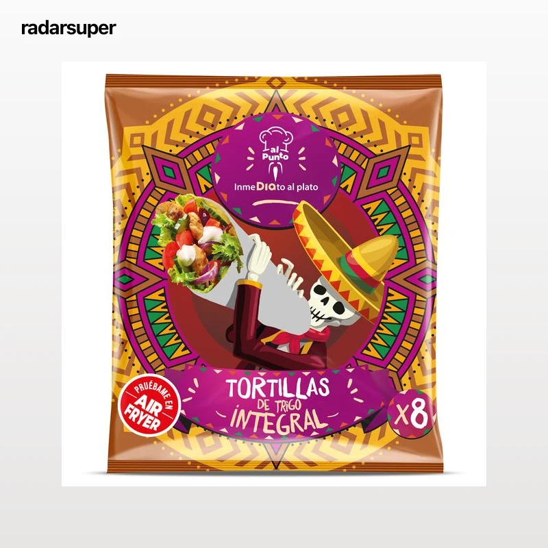 Tortillas de trigo integral Dia Al Punto 320 g