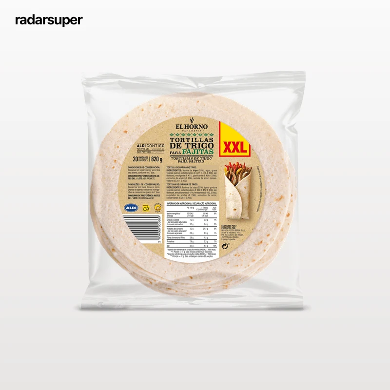 Tortillas de trigo XXL